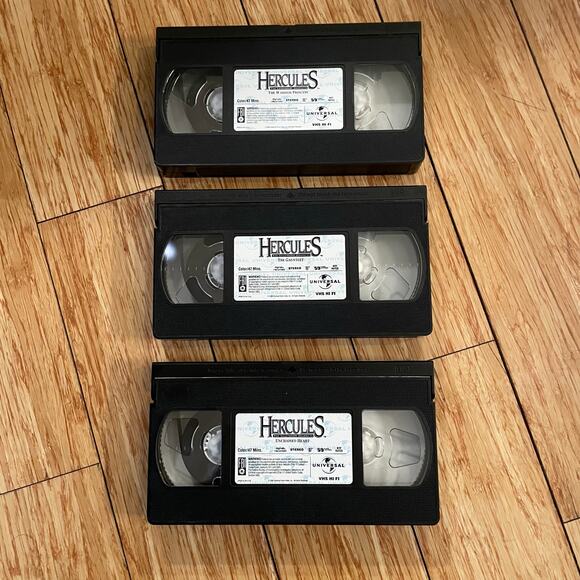 Hercules Xena The Warrior Princess Triology VHS tape lot 90s - Picture 4 of 4